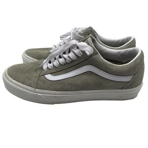 Vans Gray and White Sneakers